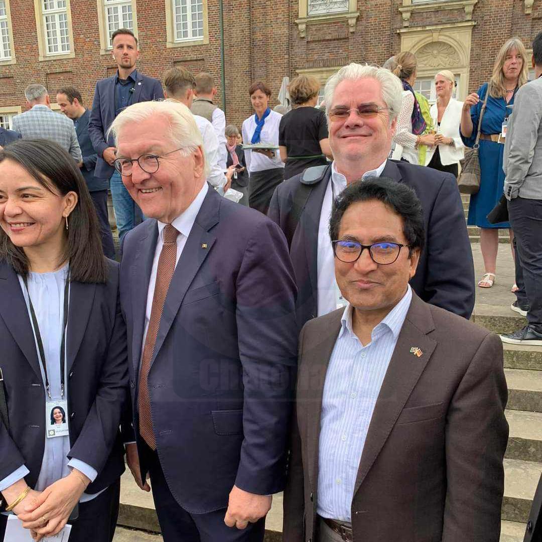 জার্মান প্রেসিডেন্টের বিনোদনমুলক সফরে মোশাররফ হোসেন ভূইয়া