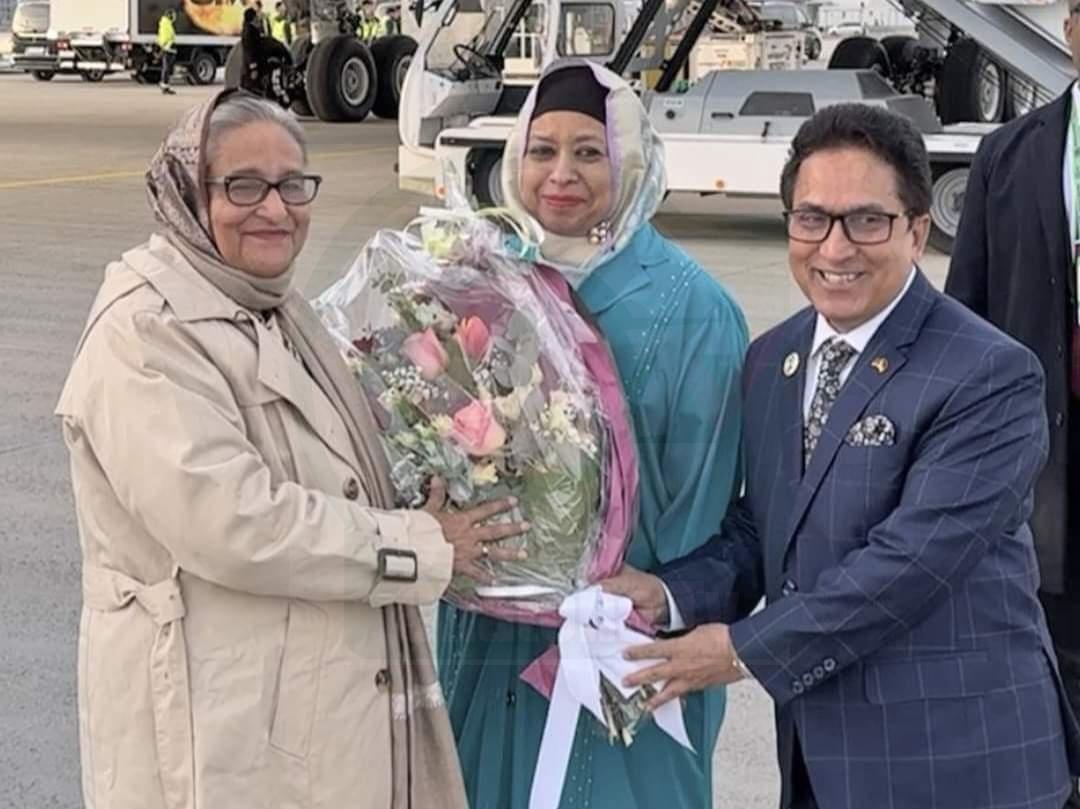 জার্মানীর মিউনিখে প্রধানমন্ত্রী