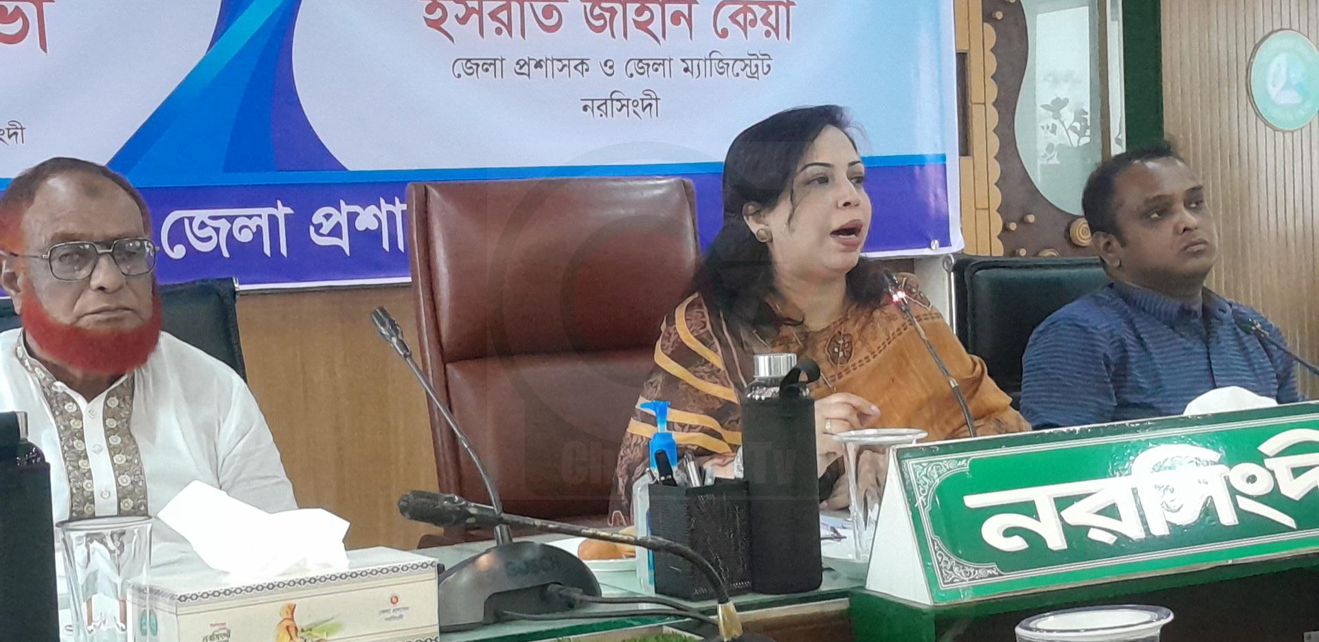 সাংবাদিকদের প্রধান দায়িত্ব সত্য উদঘাটন করা : জেলা প্রশাসক,নরসিংদী।