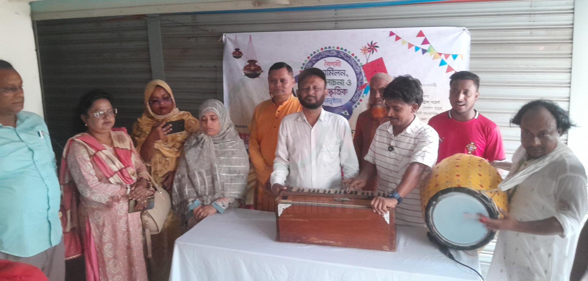 নরসিংদীতে সদর প্রেসক্লাবের বৈশাখী পুনর্মিলন